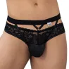 CandyMan Jockstrap Dentelle Lalita Noir